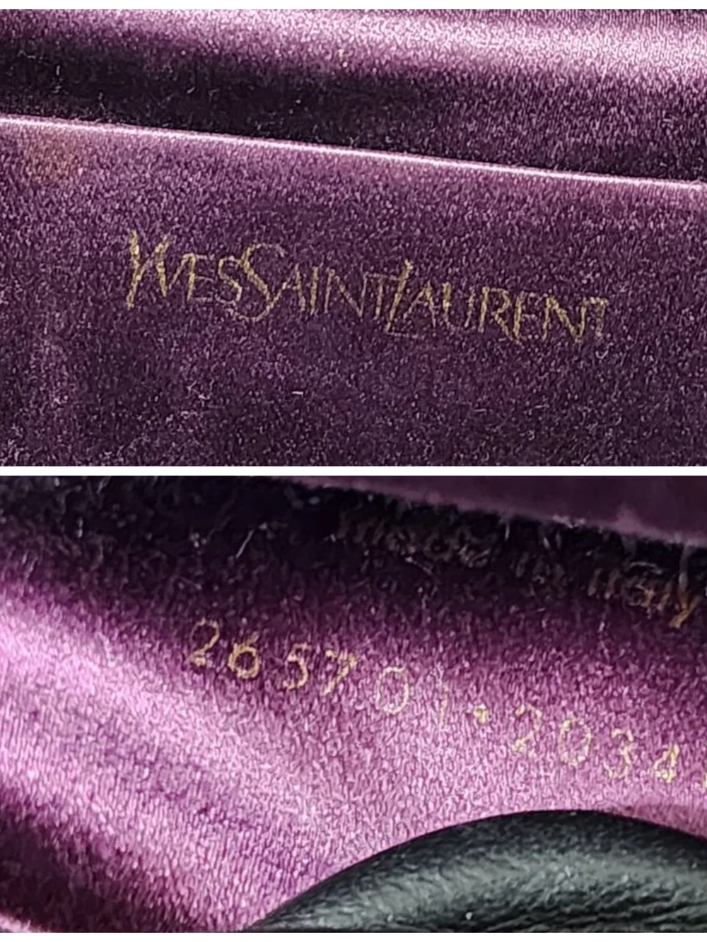 Yves Saint Laurent this authentic